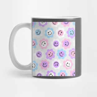 Bigender Flower Faces Mug